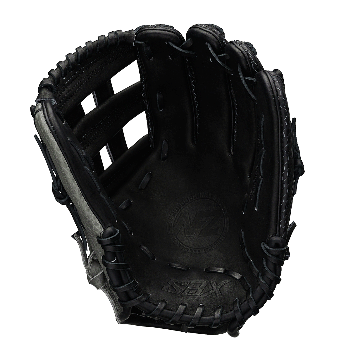 SBX NFZ Pro Series SS Gray/Black Fastpitch Outfield Glove