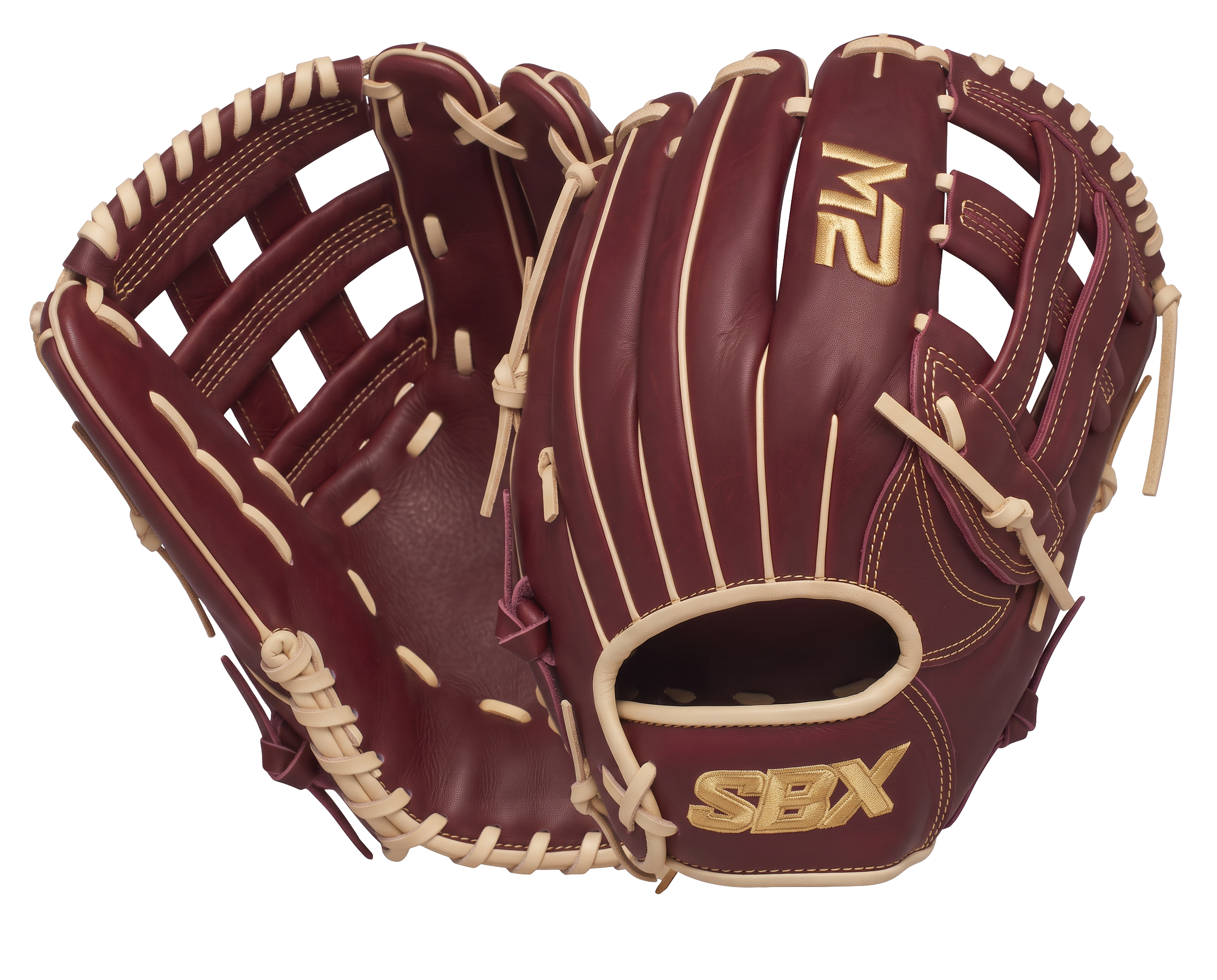 2027 SBX Softhide M2 Fastpitch Outfield Glove - Classic Brown
