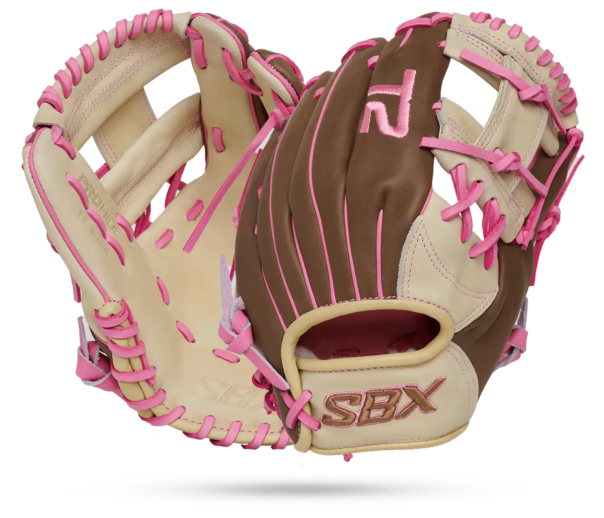 2026 SBX ProHide T2 Fastpitch Infield Glove - Neapolitan Pink