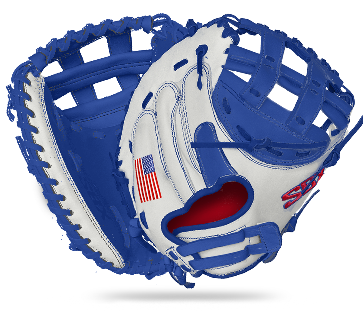 SBX SoftHide M2 Catcher’s Mitt - USA