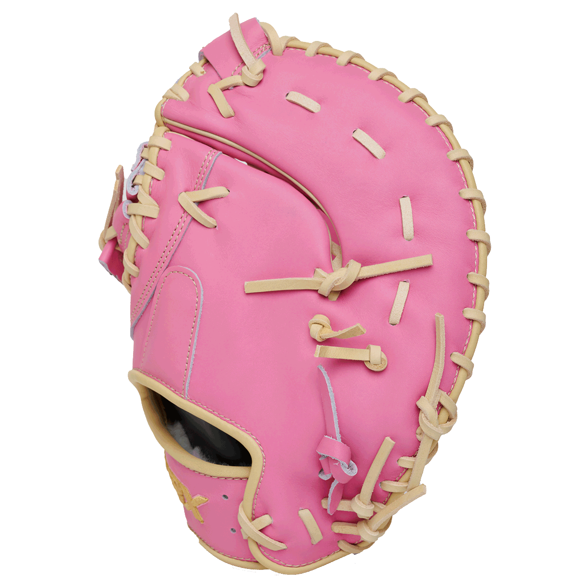 2025 Sandy Pink T2 ProHide Series First Base Fastpitch Mitt - Left Hand Throw