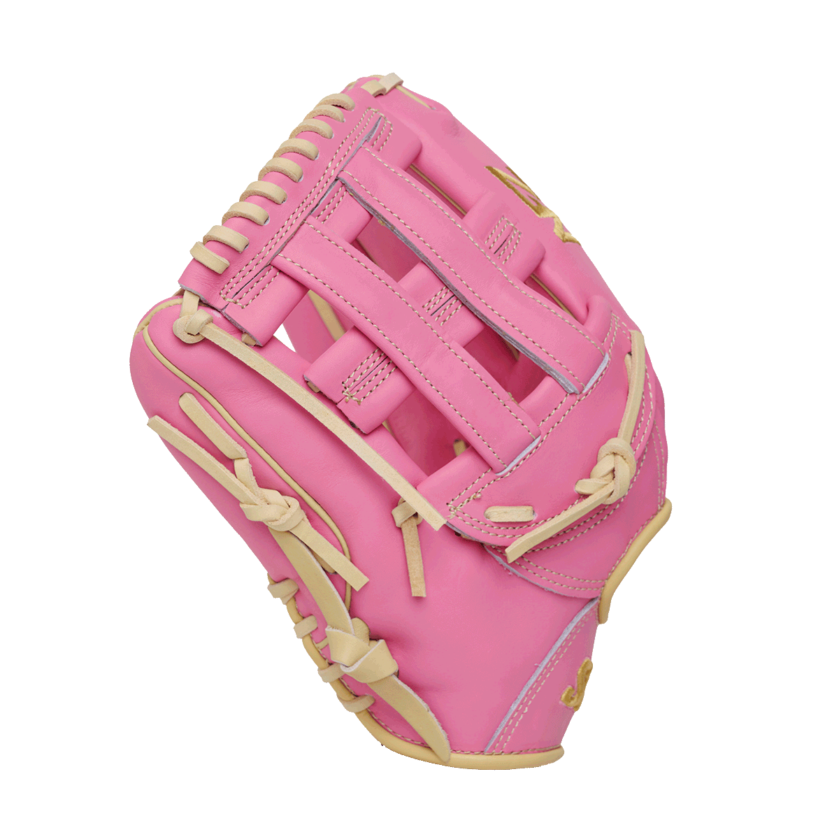 2025 Sandy Pink NFZ ProHide Series Outfield Fastpitch Glove - Left Hand Throw