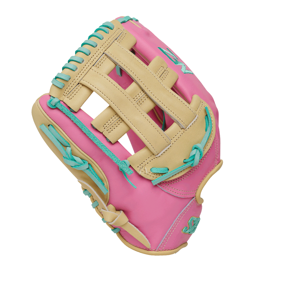 2025 Laguna Pink NFZ ProHide Series Outfield Fastpitch Glove - Left Hand Throw