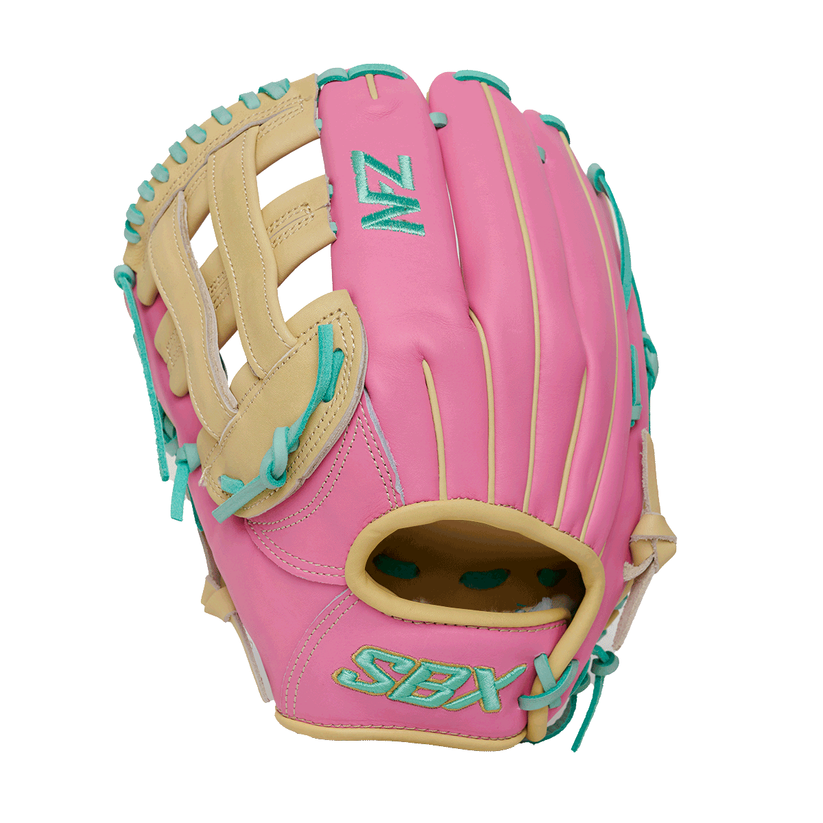 2025 Laguna Pink NFZ ProHide Series Outfield Fastpitch Glove - Left Hand Throw