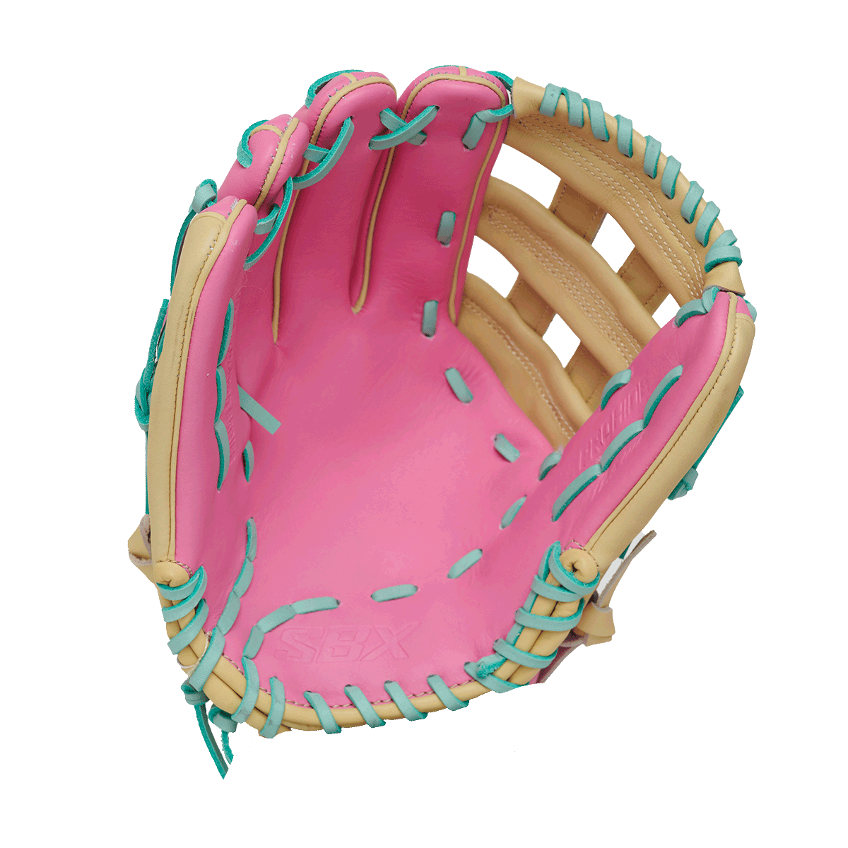 2025 Laguna Pink NFZ ProHide Series Outfield Fastpitch Glove - Left Hand Throw