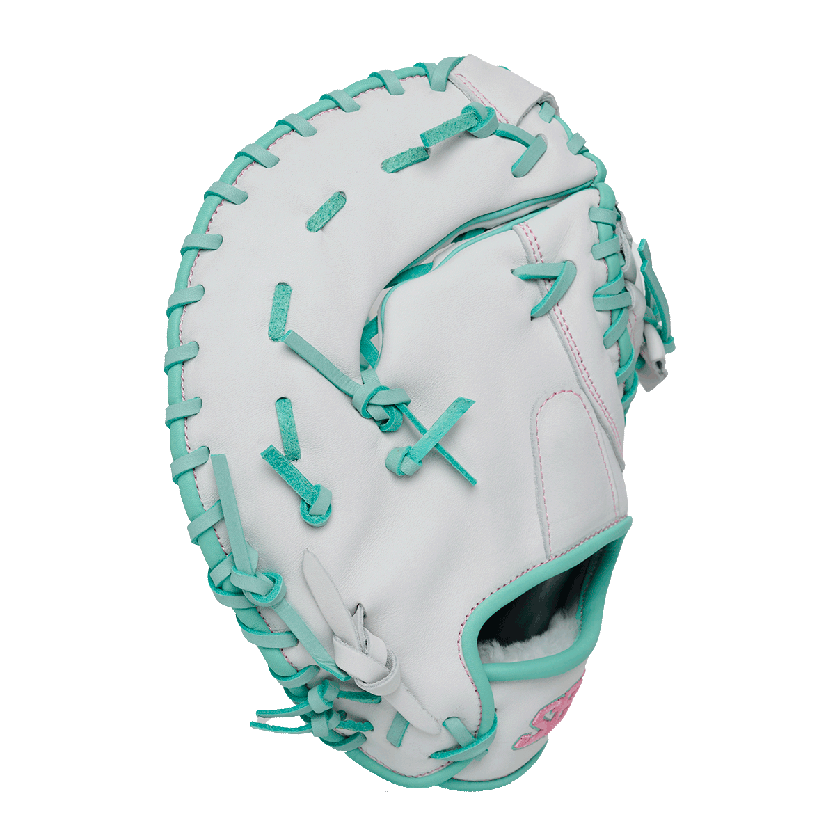 SBX Glacier Whites M2 Softhide Elite Series Fastpitch First Base Glove