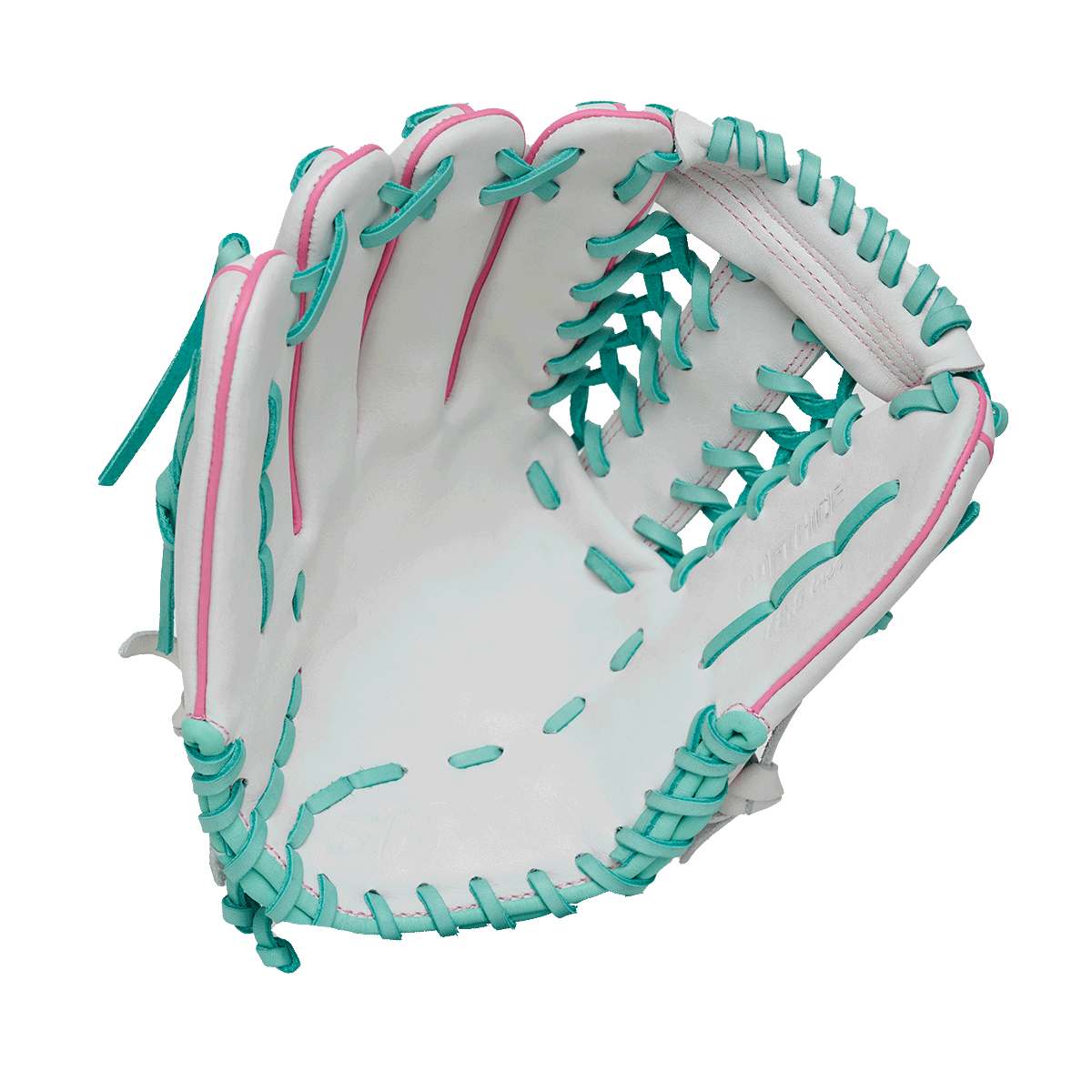 2026 SBX Softhide M2 12" Fastpitch Outfield Glove - Glacier White - Left Hand Throw