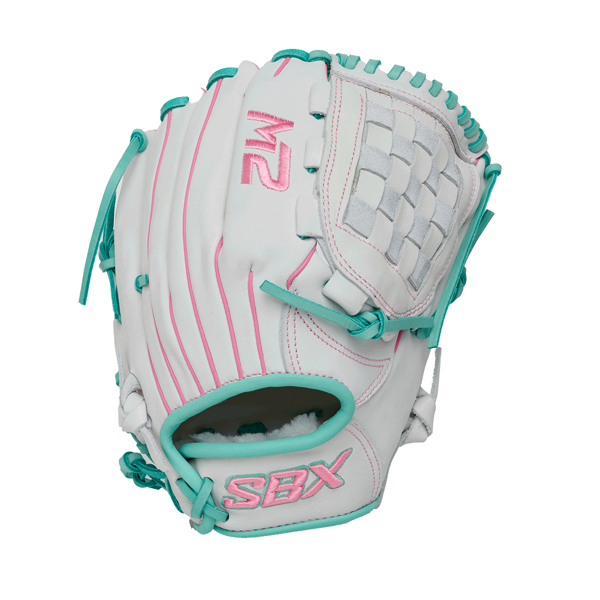 2026 SBX Softhide M2 12" Fastpitch Utility Glove - Glacier White