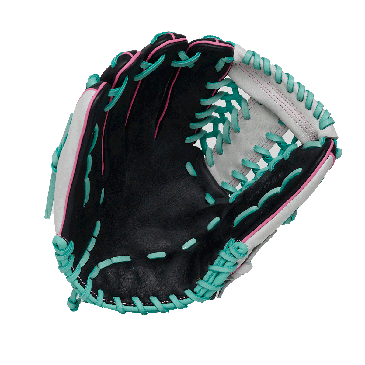 2026 SBX Softhide M2 12" Fastpitch Utility Glove - Glacier Black - Left Hand Throw