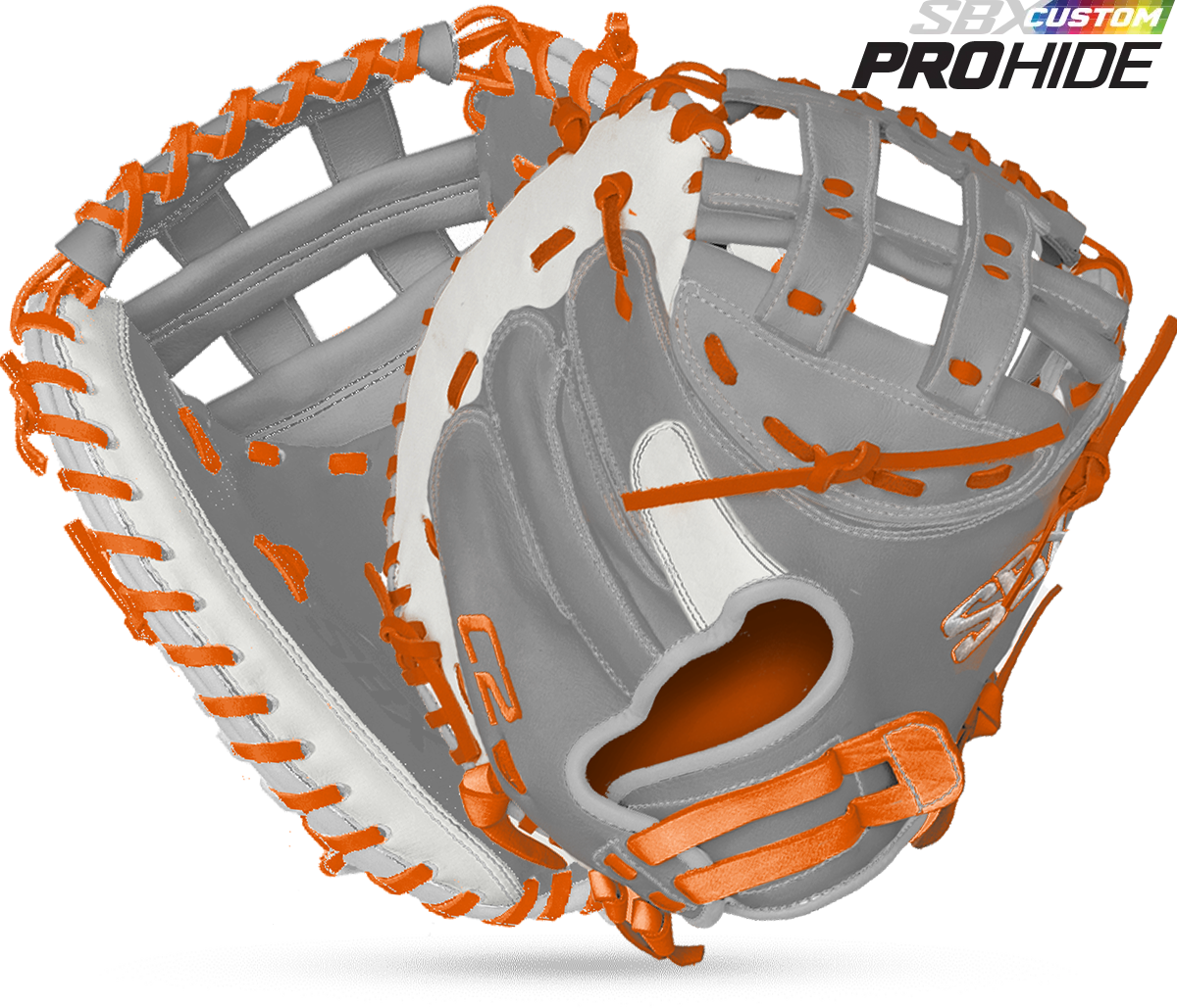 SBX "LIONS" ProHide C2 Custom Catcher’s Mitt
