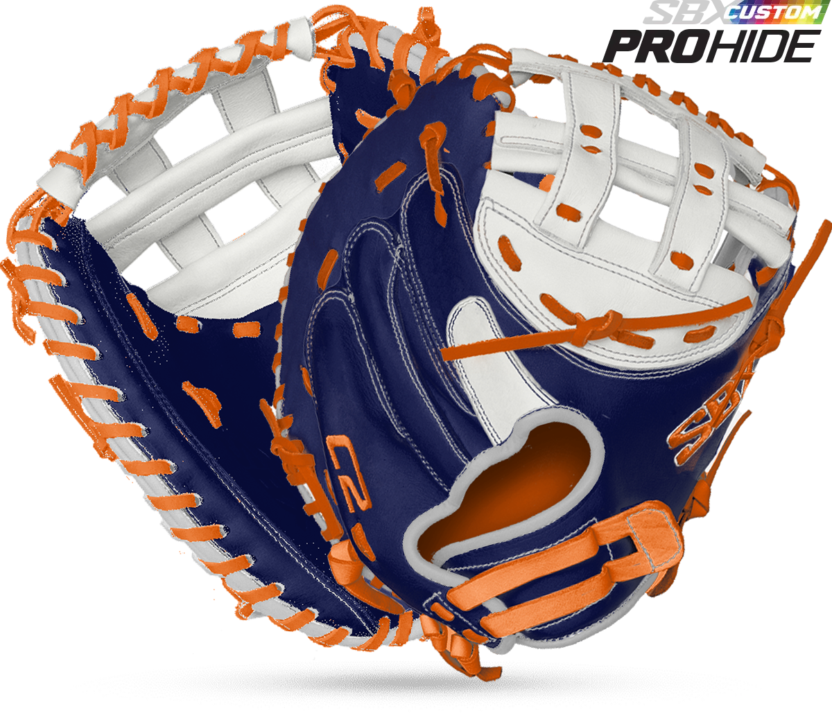 catchers gear custom SBX "TOP GUN" ProHide C2 Custom Catcher's Mitt