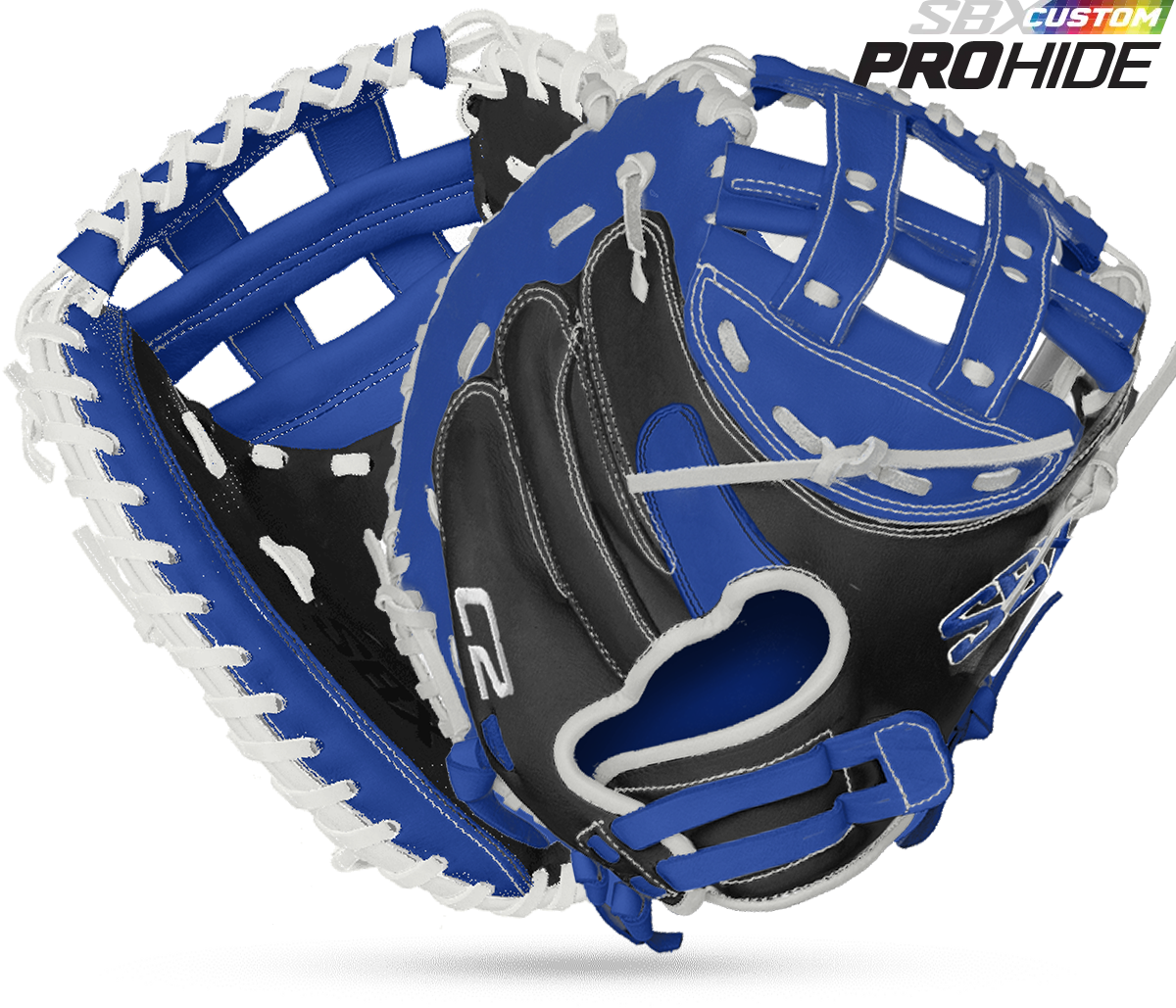 SBX "BREAKERS" Custom C2 Catchers Mitt - ProHide