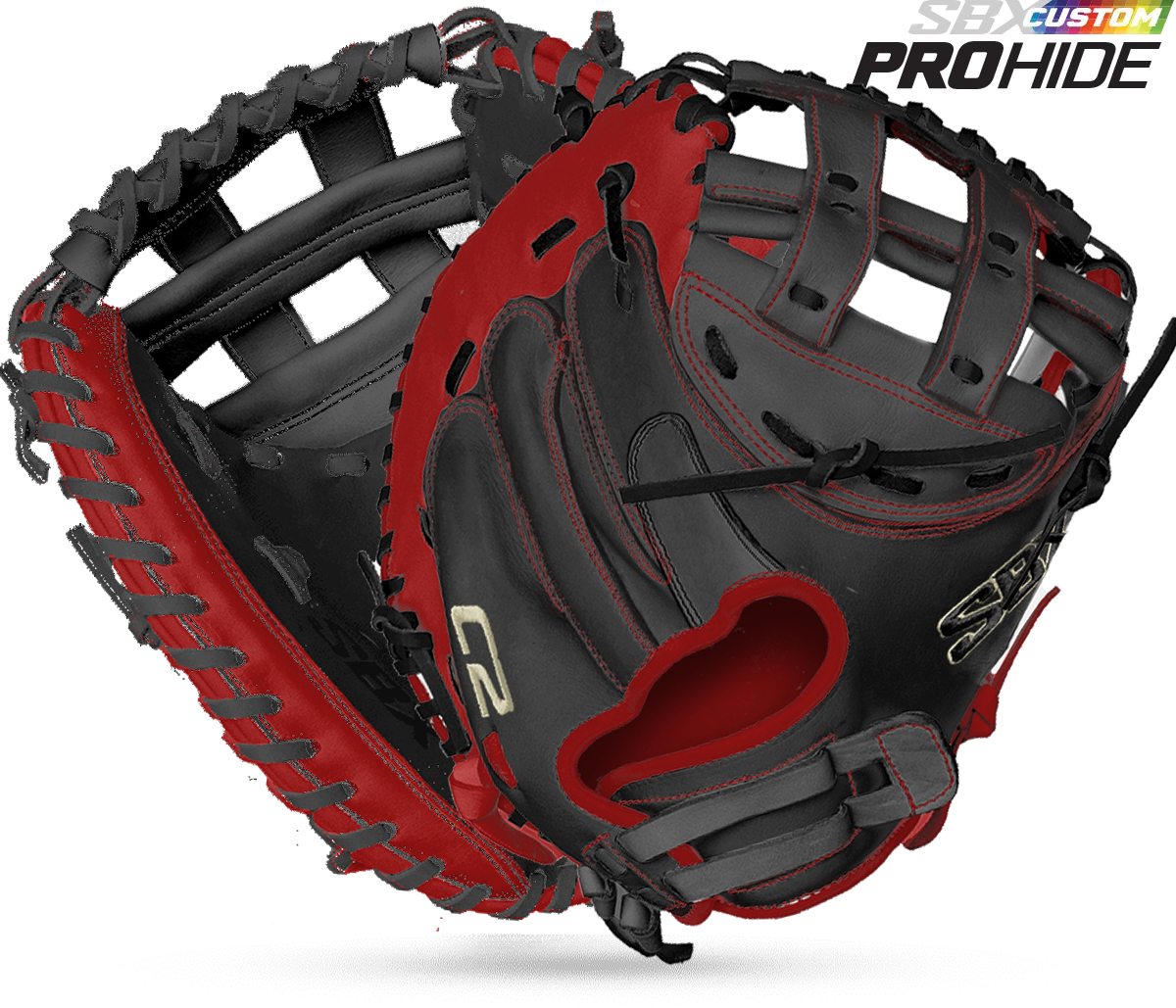 SBX "BB" Custom C2 Catchers Mitt - ProHide