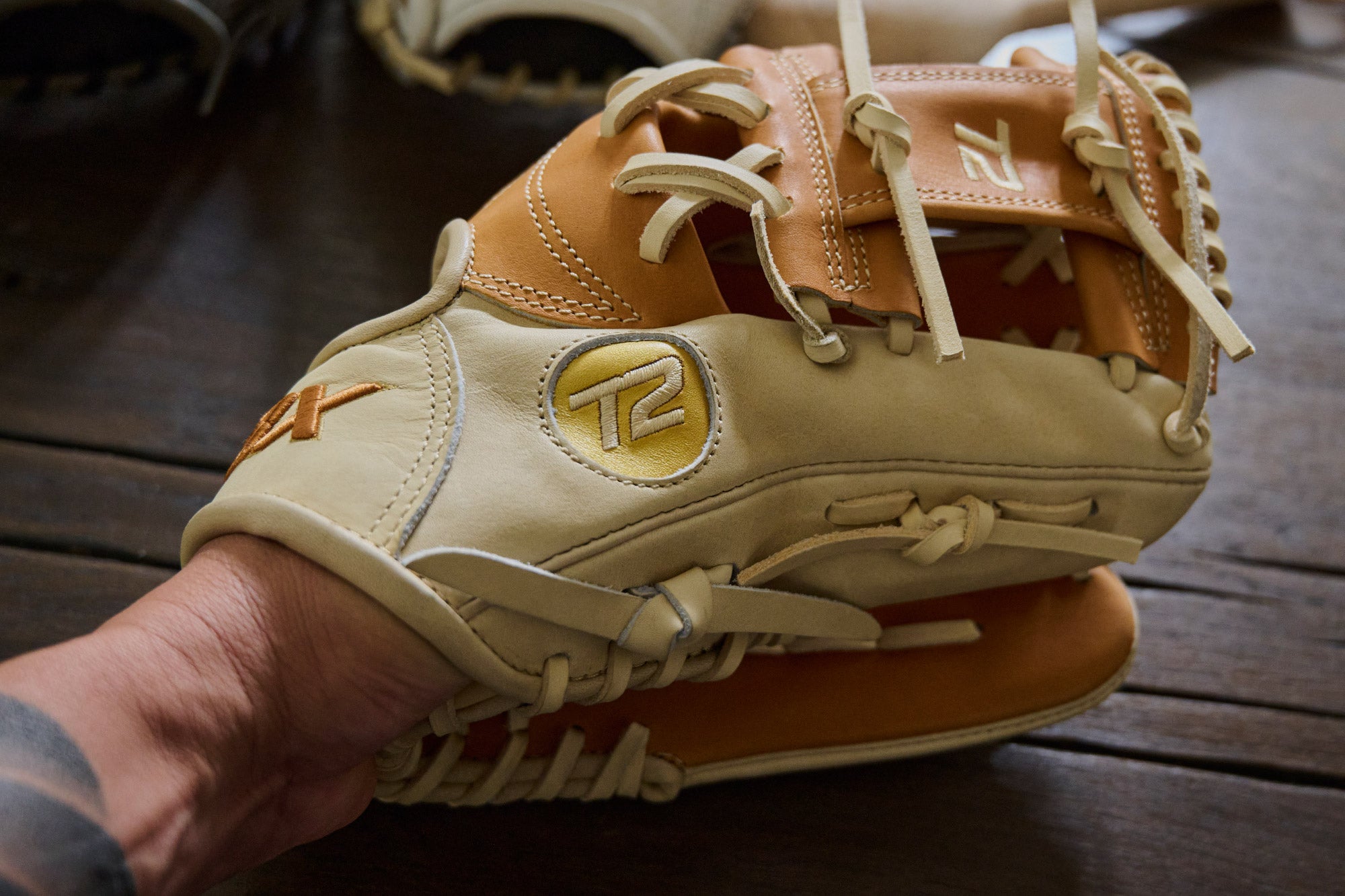 Traditional Glove wearing vs. Two in the pink