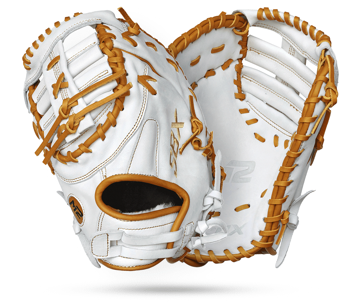 SBX M2 Elite Series White Caramel Fastpitch First Base Glove -  Left Hand