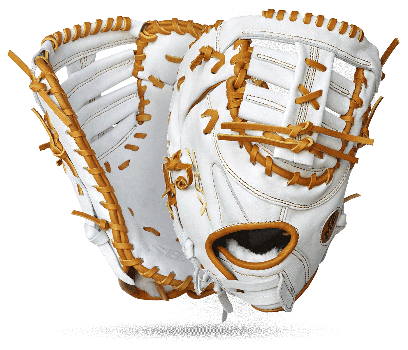 SBX M2 Elite Series White Caramel Fastpitch First Base Glove