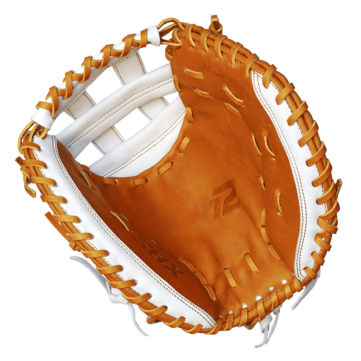 SBX M2 Elite Series White Caramel 33" Fastpitch Catchers Mitt