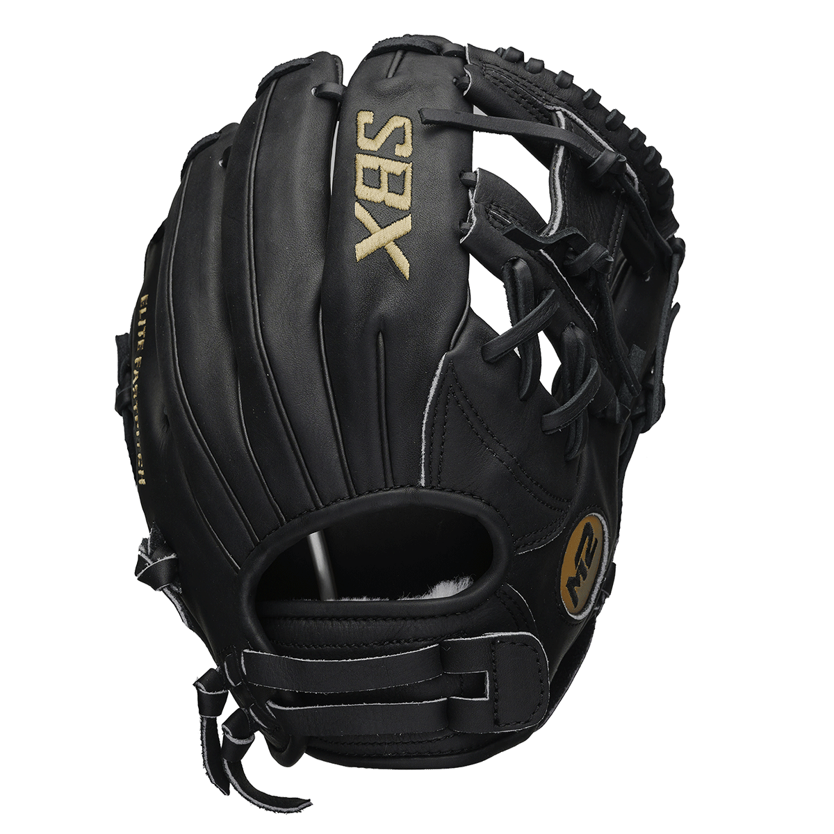 SBX M2 Elite Series Black 11.5" Fastpitch Infield Glove - Game Ready