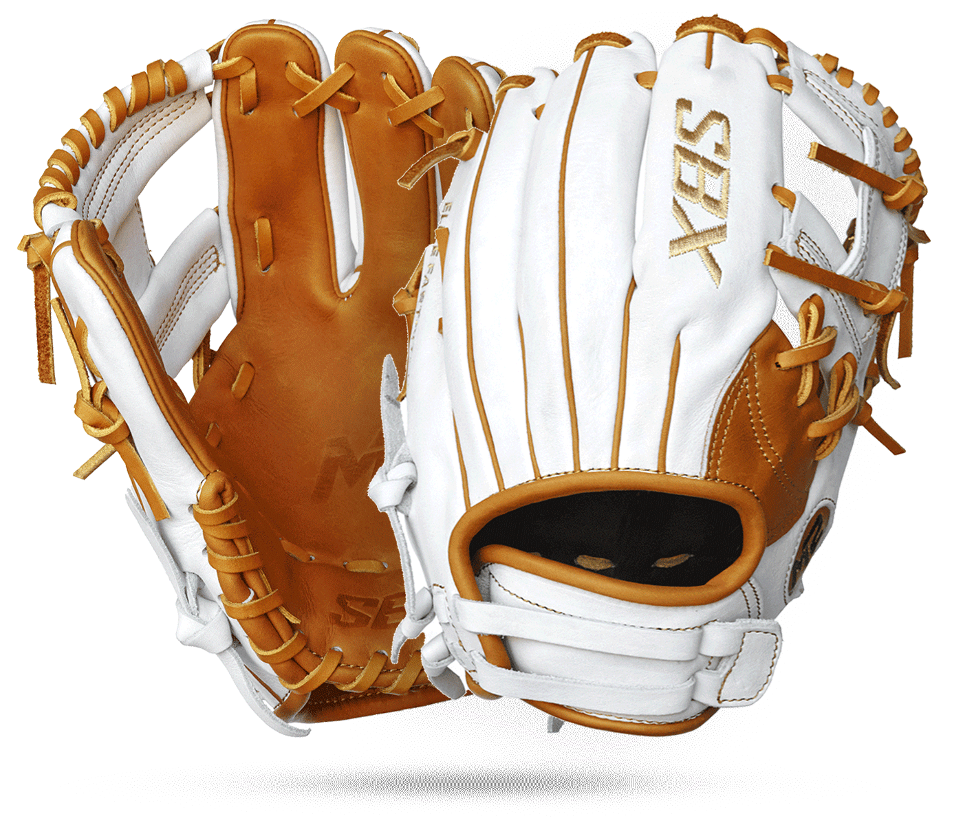 SBX M2 Elite Series White Caramel Fastpitch Infield Glove