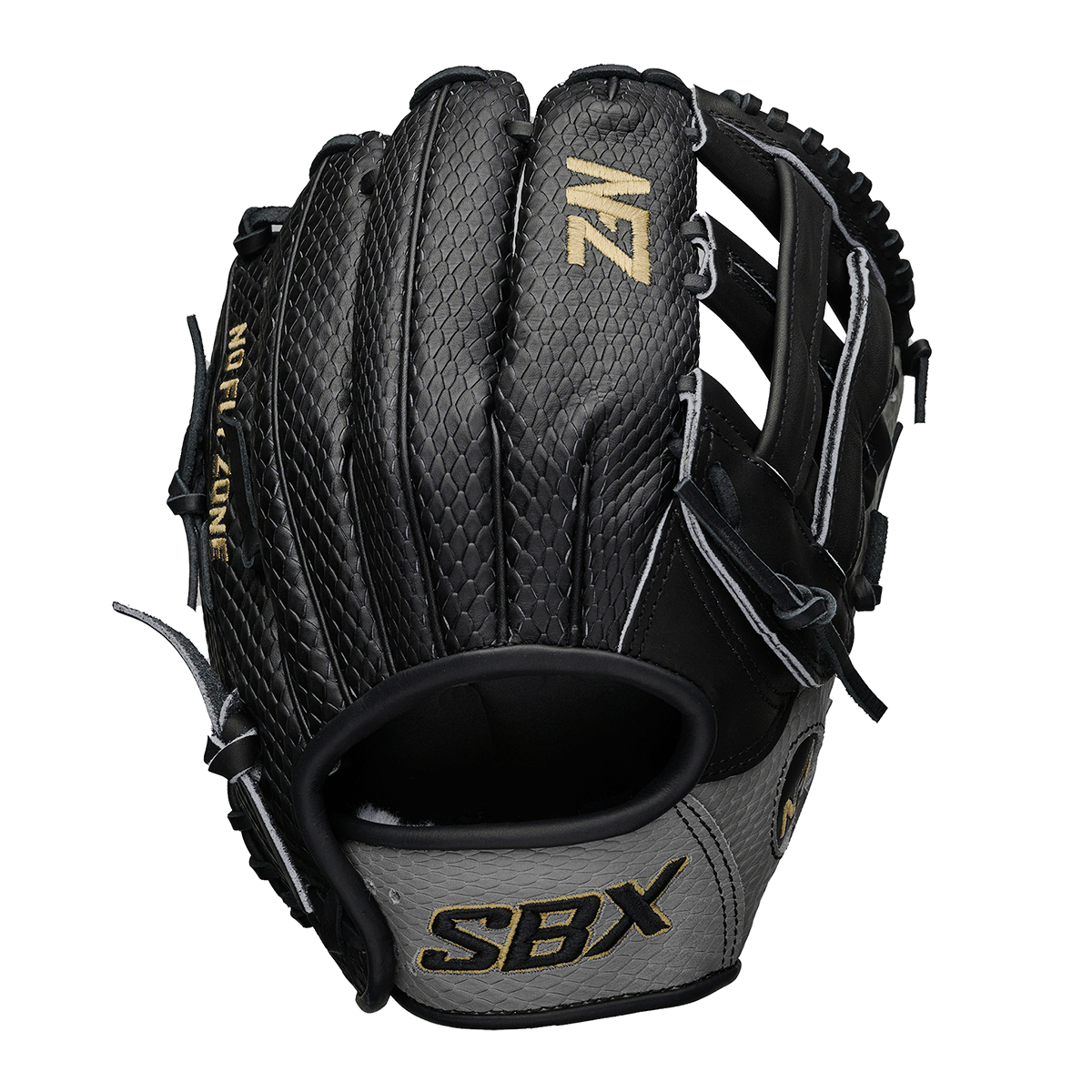 SBX NFZ Pro Series SS Gray/Black Fastpitch Outfield Glove