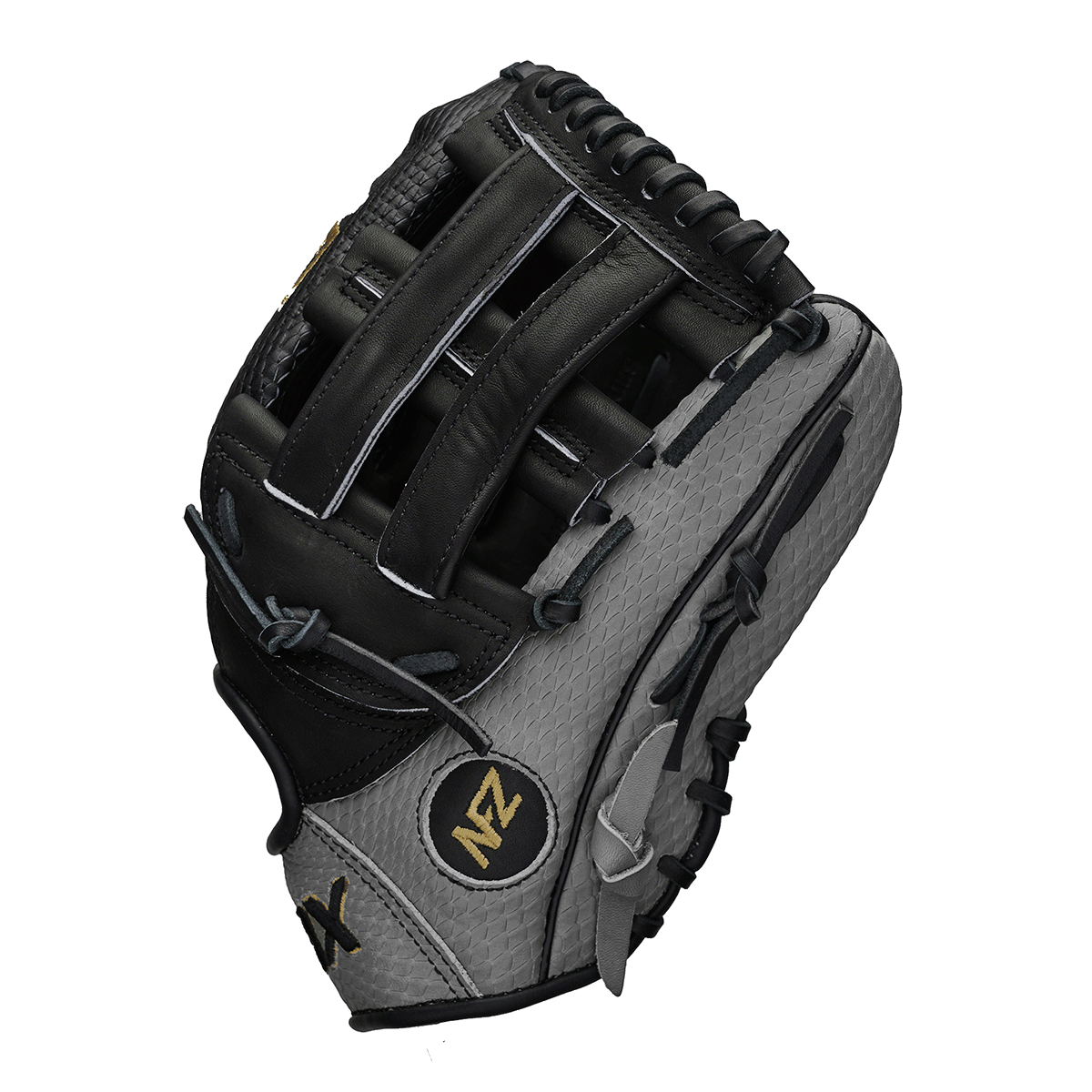 SBX NFZ Pro Series SS Gray/Black Fastpitch Outfield Glove