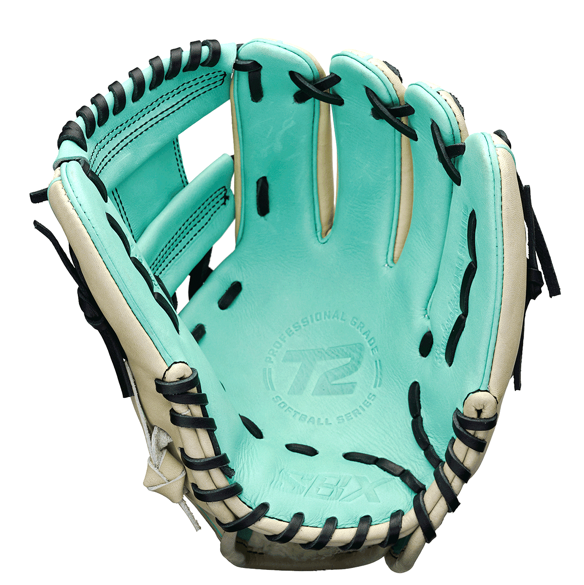 SBX T2 Pro Series Blonde Teal Fastpitch Infield Glove