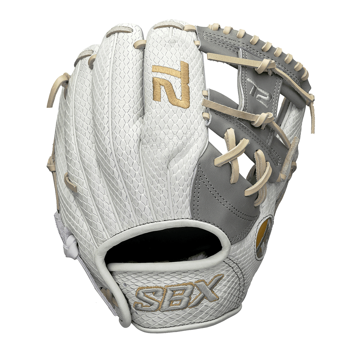 SBX T2 Pro Series SS Powder/Gray Fastpitch Infield Glove