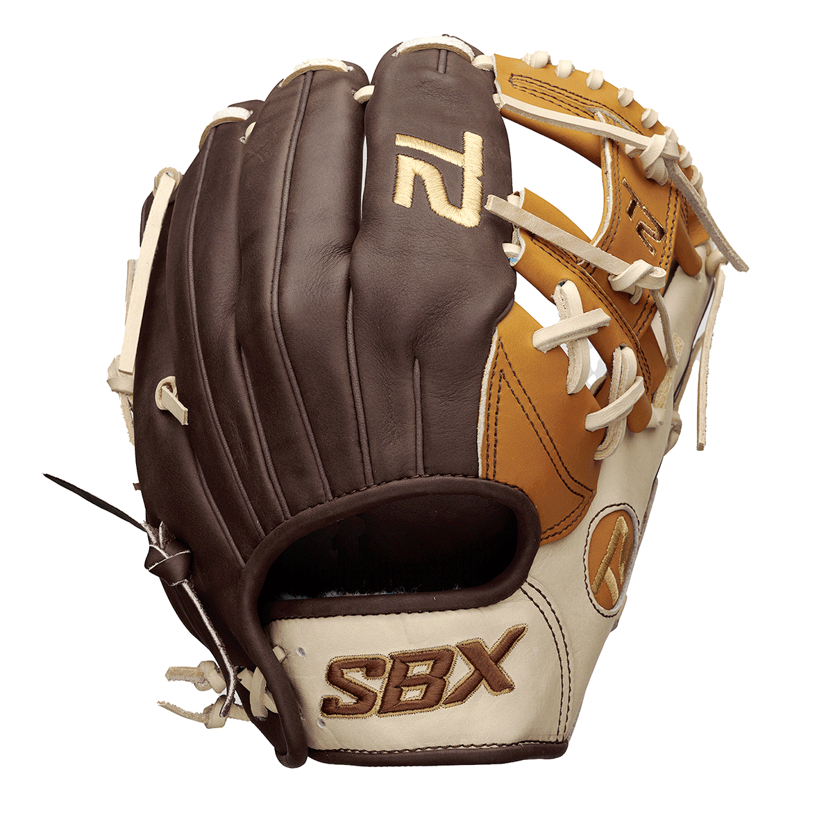 SBX T2 Pro Series SS Brown/Blonde/Caramel Fastpitch Infield Glove