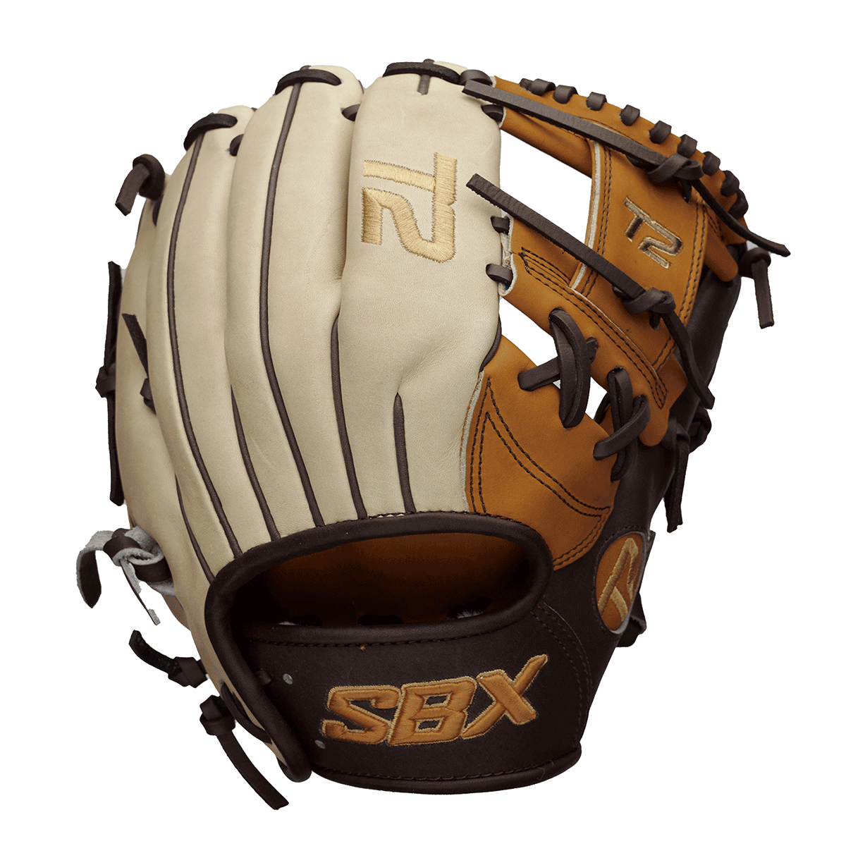 SBX T2 Pro Series SS Blonde/Brown/Caramel Fastpitch Infield Glove