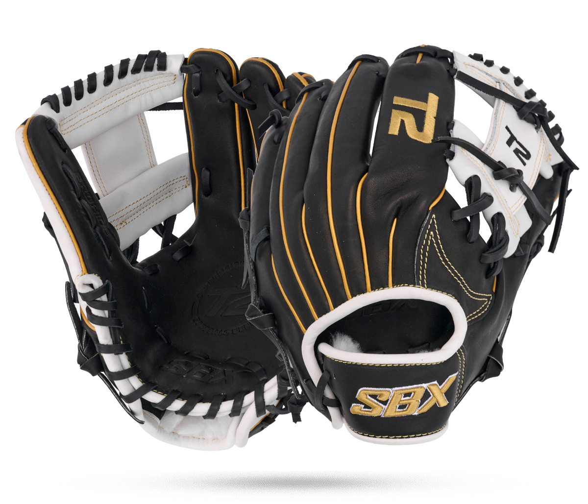 2026 SBX ProHide T2 Fastpitch Infield Glove - Midnight White