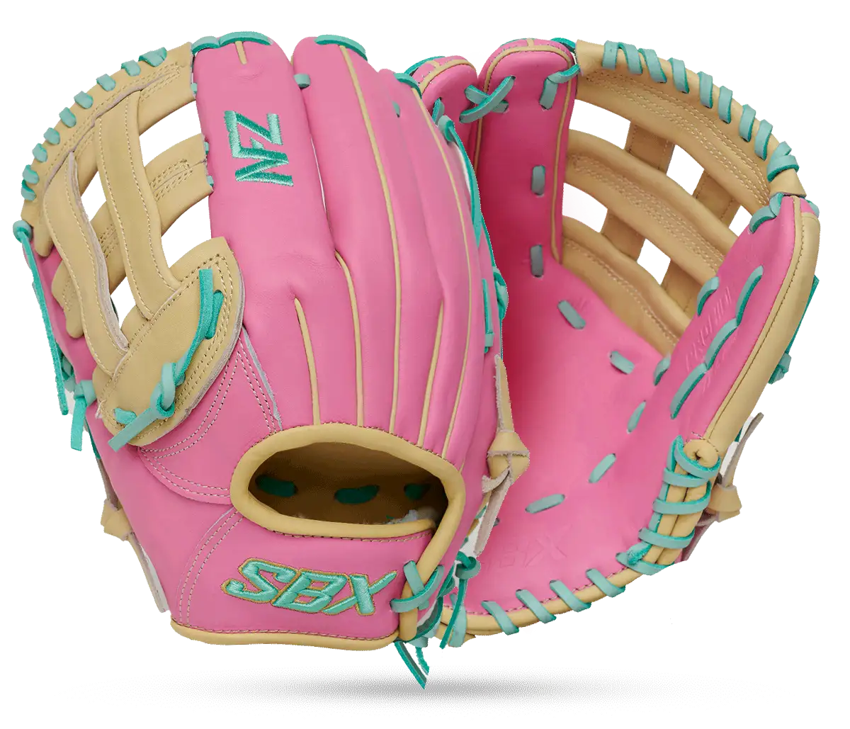 2025 Laguna Pink NFZ ProHide Series Outfield Fastpitch Glove - Left Hand Throw