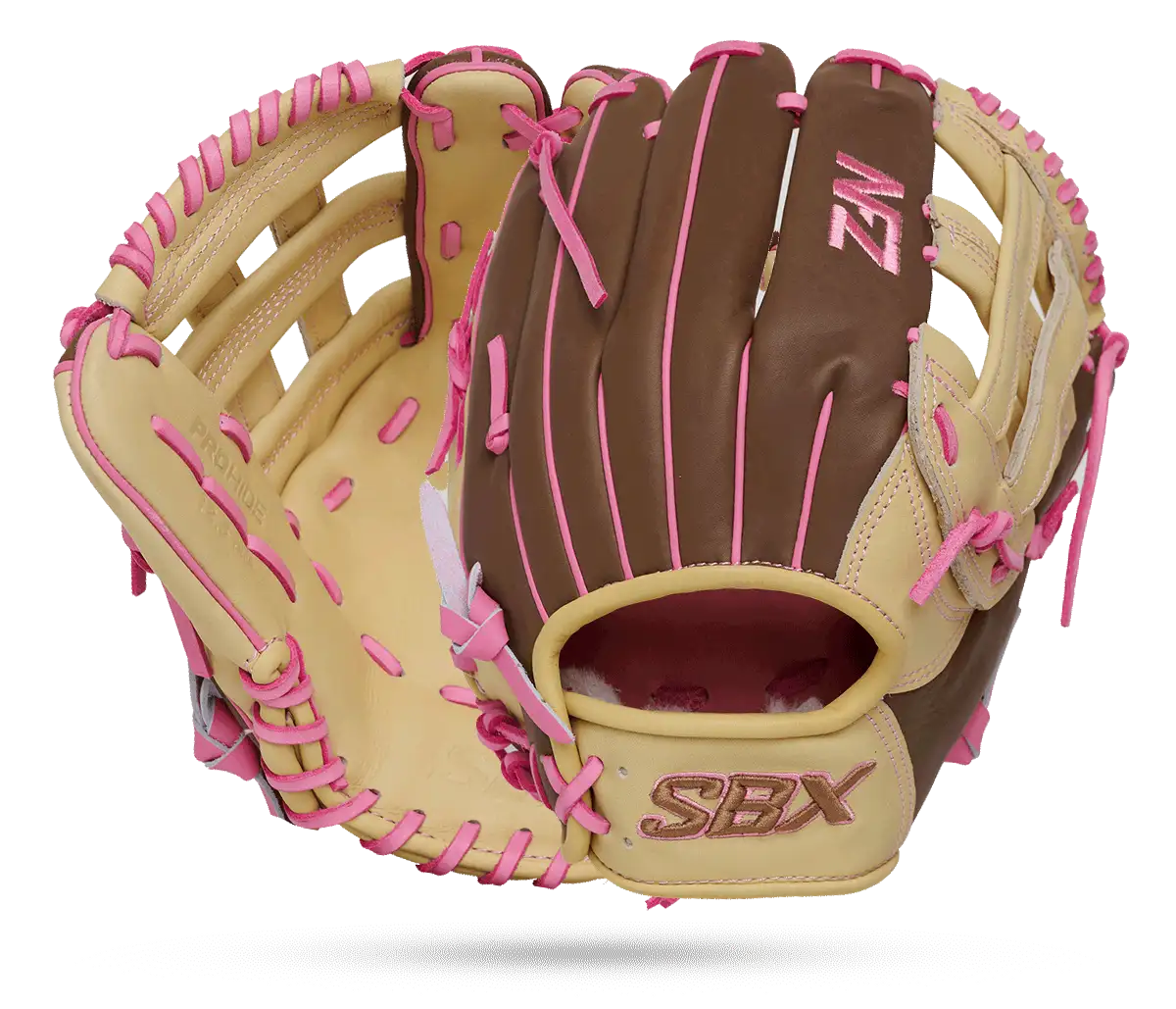 2025 Neapolitan Pink NFZ ProHide Series Outfield Fastpitch Glove