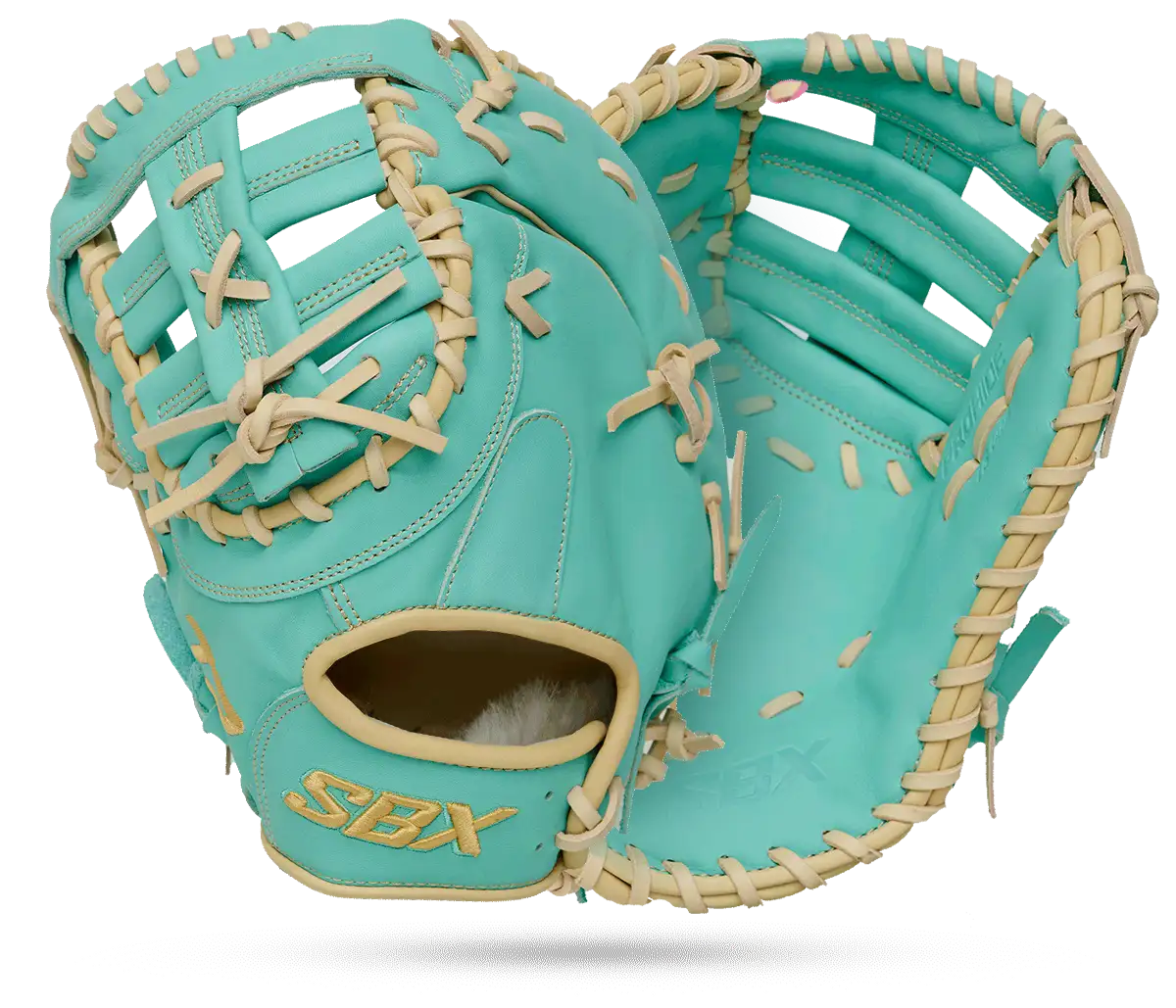2025 Sandy Mint T2 ProHide Series First Base Fastpitch Mitt - Left Hand Throw
