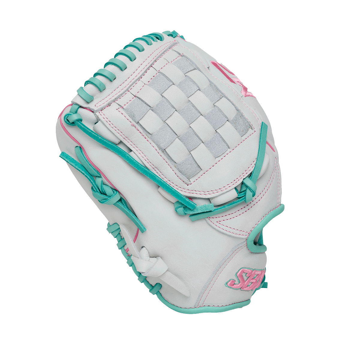 2026 SBX Softhide M2 12" Fastpitch Utility Glove - Glacier White - Left Hand Throw