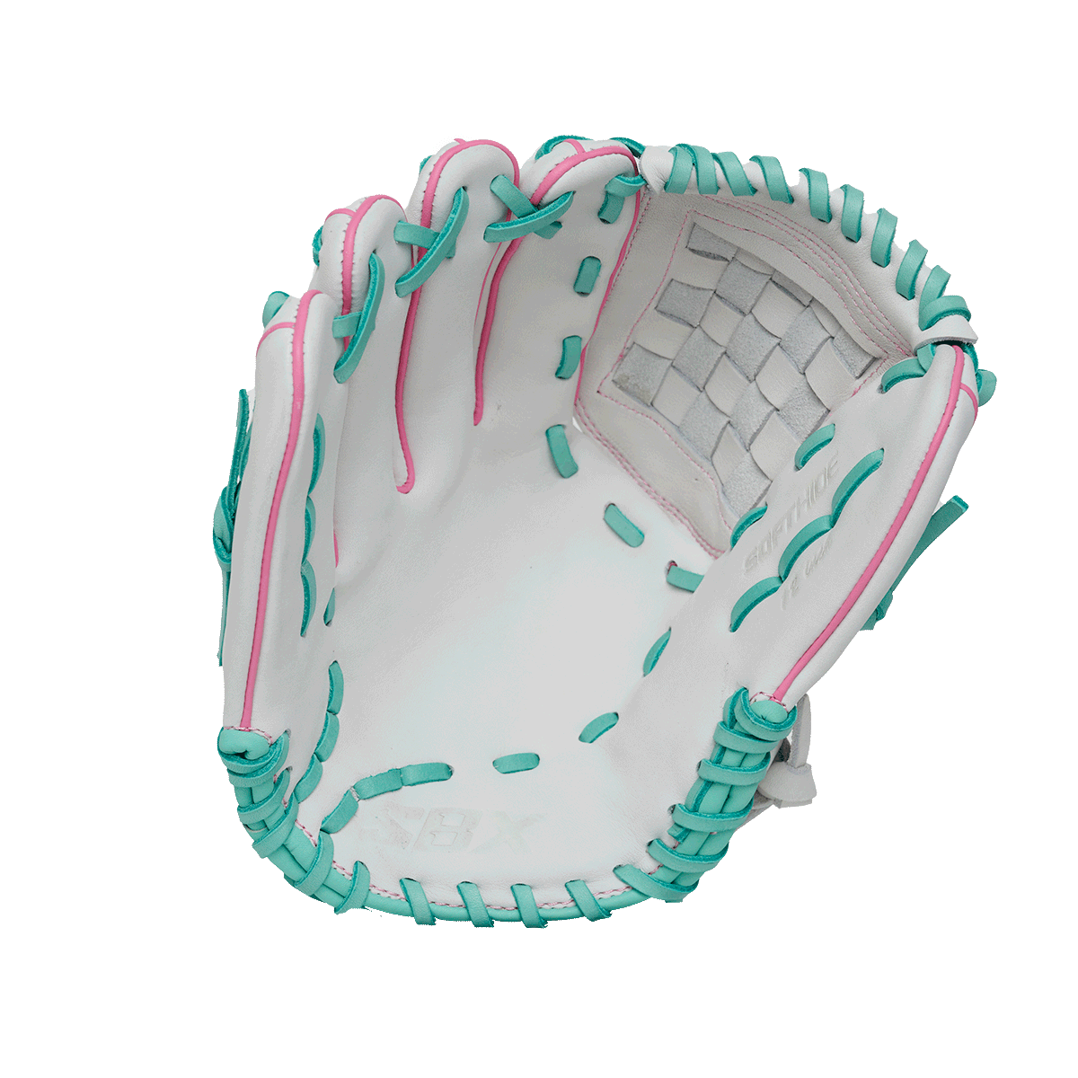 2026 SBX Softhide M2 12" Fastpitch Utility Glove - Glacier White - Left Hand Throw