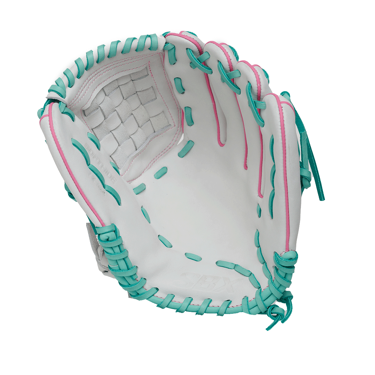 2026 SBX Softhide M2 12" Fastpitch Utility Glove - Glacier White