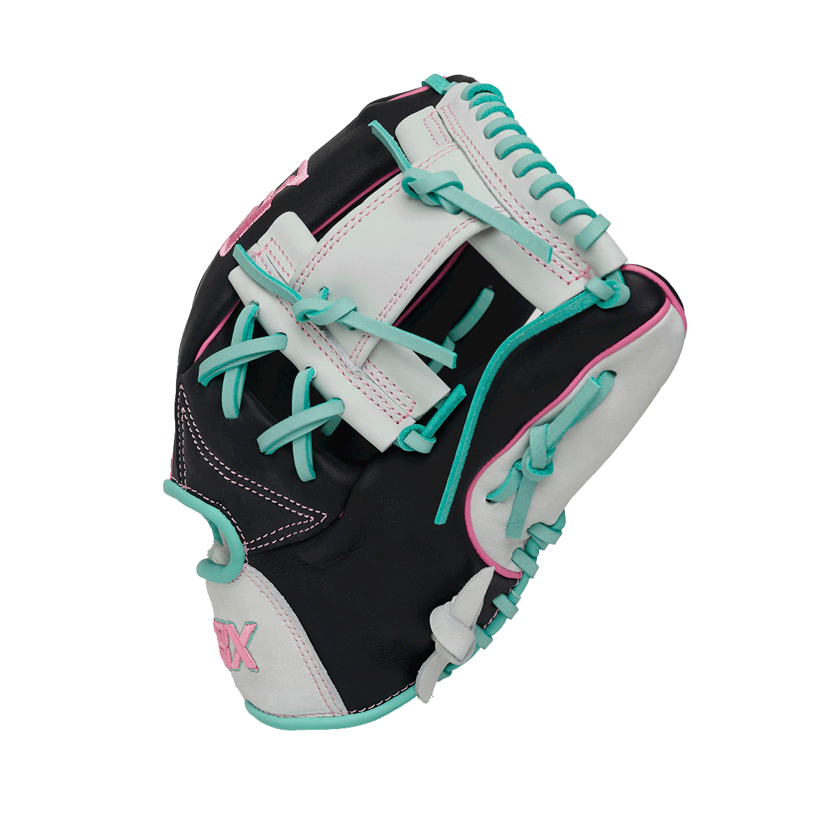 2026 SBX Softhide M2 Fastpitch Infield Glove  - Glacier Black