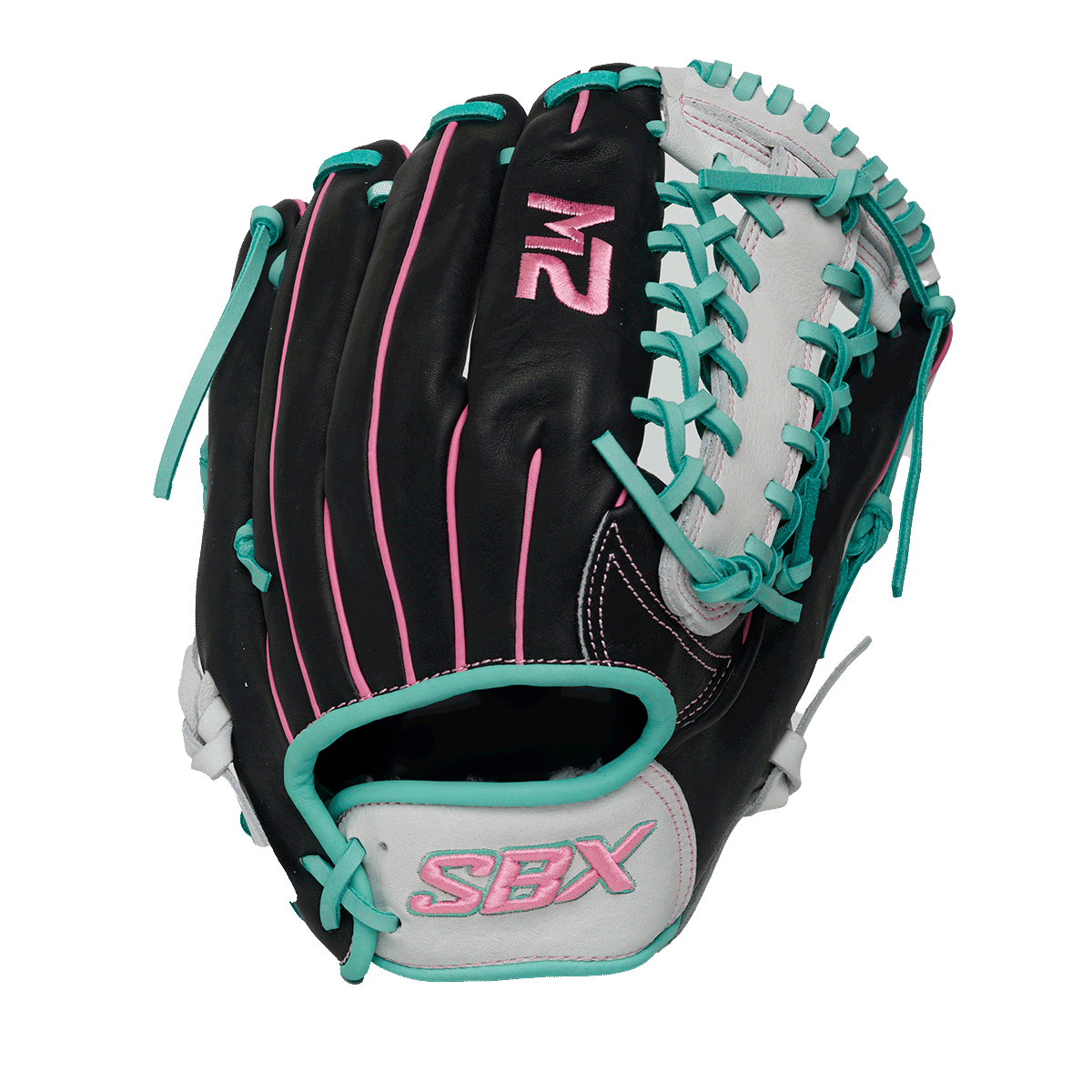2026 SBX Softhide M2 12" Fastpitch Utility Glove  - Glacier Black