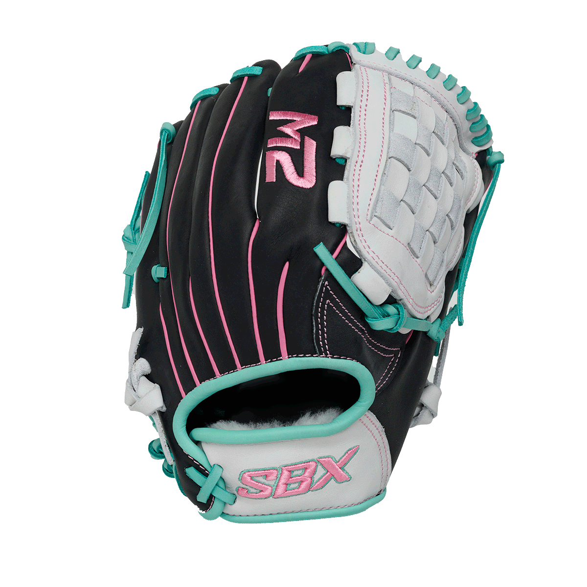 2026 SBX Softhide M2 12" Fastpitch Utility Glove  - Glacier Black