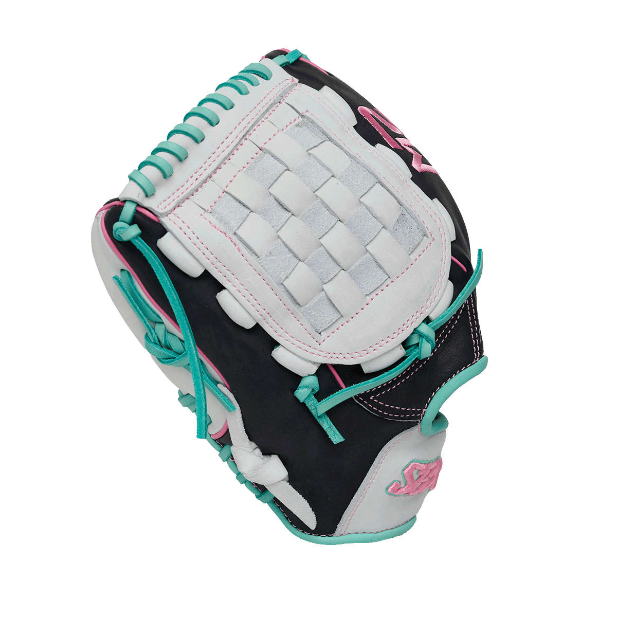 2026 SBX Softhide M2 12" Fastpitch Utility Glove  - Glacier Black - Left Hand Throw