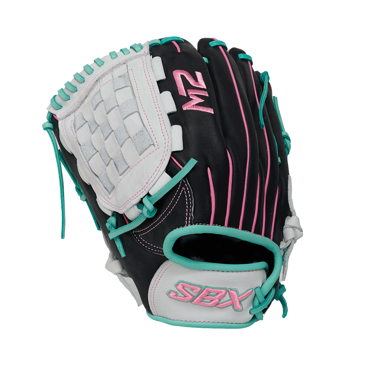2026 SBX Softhide M2 12" Fastpitch Utility Glove  - Glacier Black - Left Hand Throw