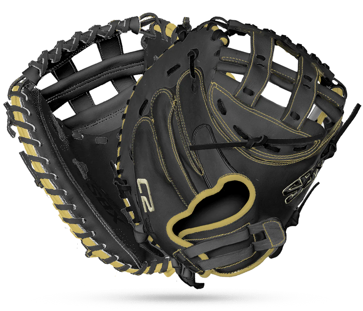 LIMITED EDITION - SBX "ATHLETICS" C2 Catchers Mitt - ProHide