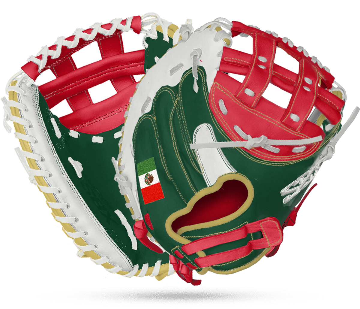 MEXICO EDITION - SBX C2 Catchers Mitt - ProHide