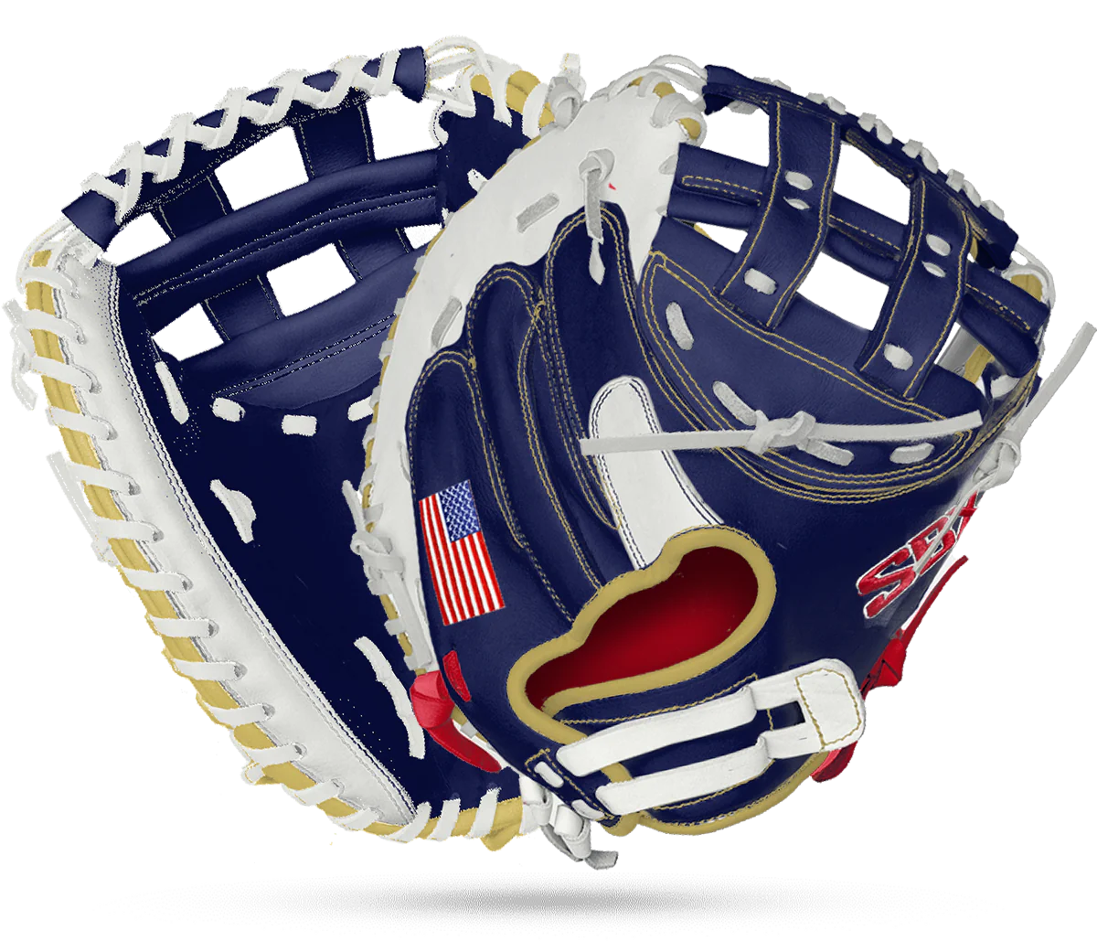 USA EDITION - SBX C2 Catchers Mitt - ProHide